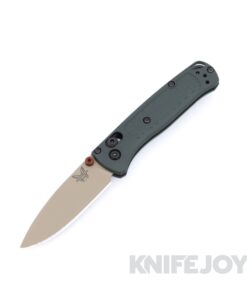 BENCHMADE Mini Bugout® 533TN-2601 Taiga Green with a McMillan Tan Cerakoted ELMAX Blade