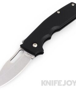 Demko Knives AD20.5SCAUS10ABLKGRIV-SS Shark Cub AUS10A Slicer Shark Blade with Black GRN Handles