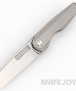 Vero Engineering Neuron Gen2 Standard Hand Polished Satin Blade with Stonewash Titanium Handles
