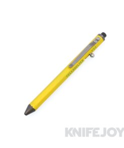 Fellhoelter / Captain Axel Custom TiBolt Ink Pen with Yellow Pencil Cerakote Finish