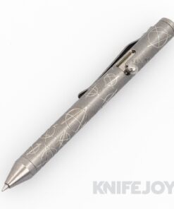 Fellhoelter TiBolt G2 Pen Titanium Anarchy Engraved