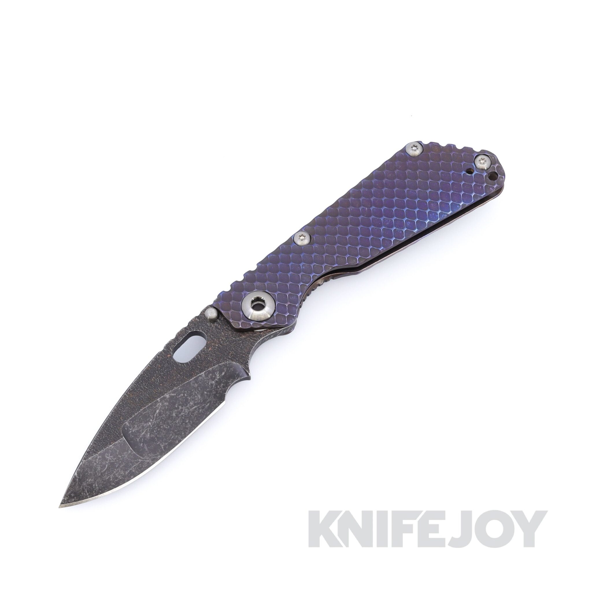 Mick Strider Custom Knives MSC Custom SnG Nightmare Grind Magnacut Blade Double Gunner Grip