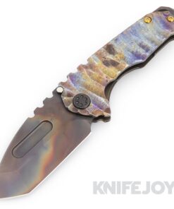 Medford Knives Praetorian Genesis "T" S45VN Vulcan Tanto Blade with Scorched Earth Predator Handle/ OS TumPVD Hardware and Clip