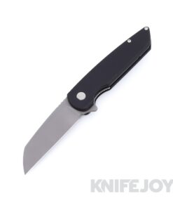 American Blade Works Model 2 Blasted Magnacut Blade with Black Aluminum Handles