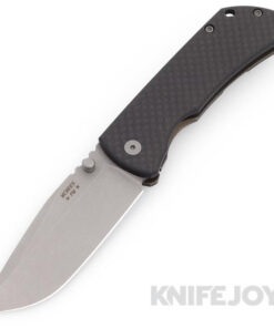 McNees Knives PM Mac2 3.5"- Gen2 Magnacut Blade and Carbon Fiber / Atomic Bronze Titanium Handles