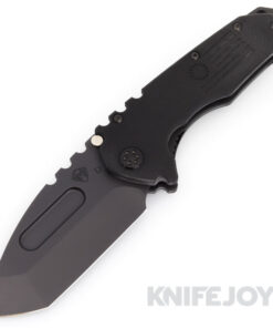 Medford Knives Praetorian Scout M/P D2 DLC Tanto Blade with Black G10 Handles/ Black Hardware/ DLC Clip - Display model. Comes with all packaging.