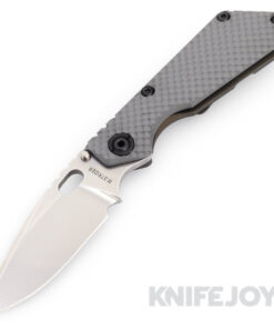 Mick Strider Custom Knives SnG Hybrid Stonewash Blade with Hybrid Gunner Grip G10 Handle