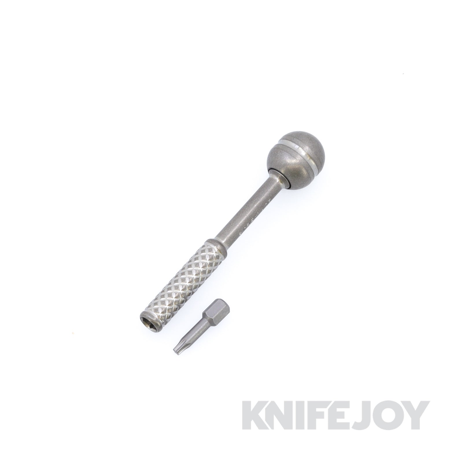 Fellhoelter Titanium Screw-It Tool Titanium Diamond Milled Body with Fluted Titanium Handle on Bearings