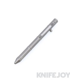 Fellhoelter TiBolt Bamboo Texture Tumbled Titanium Pen