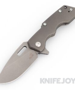 Attn2Detail Mark 1-Small Stonewashed Magnacut Drop Point-Rising Grind Contoured Stonewash