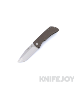 McNees Knives PM Mac-2  3" Satin Magnacut Blade and Bronzed SWERVE Handles