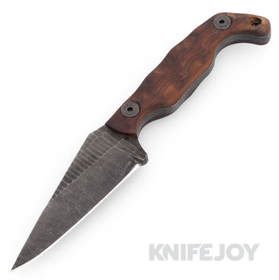 Stroup Knives Model Mini Fixed Blade Rosewood Handle