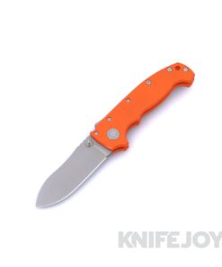 Demko Knives MGAD20 Magnacut Butcher Blade with Orange Machine Textured G10 Handles