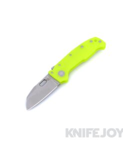 Demko Knives MGAD20 Compact MagnaCut Batwing Blade with Dayglow G10 Handle