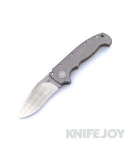 Demko Knives MGAD20 CPM-3V Kopis Lightweight Smooth Titanium Two-Tone Raw