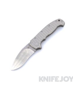Demko Knives MGAD20 CPM-3V Raw Kopis Titanium Chainmail Handle