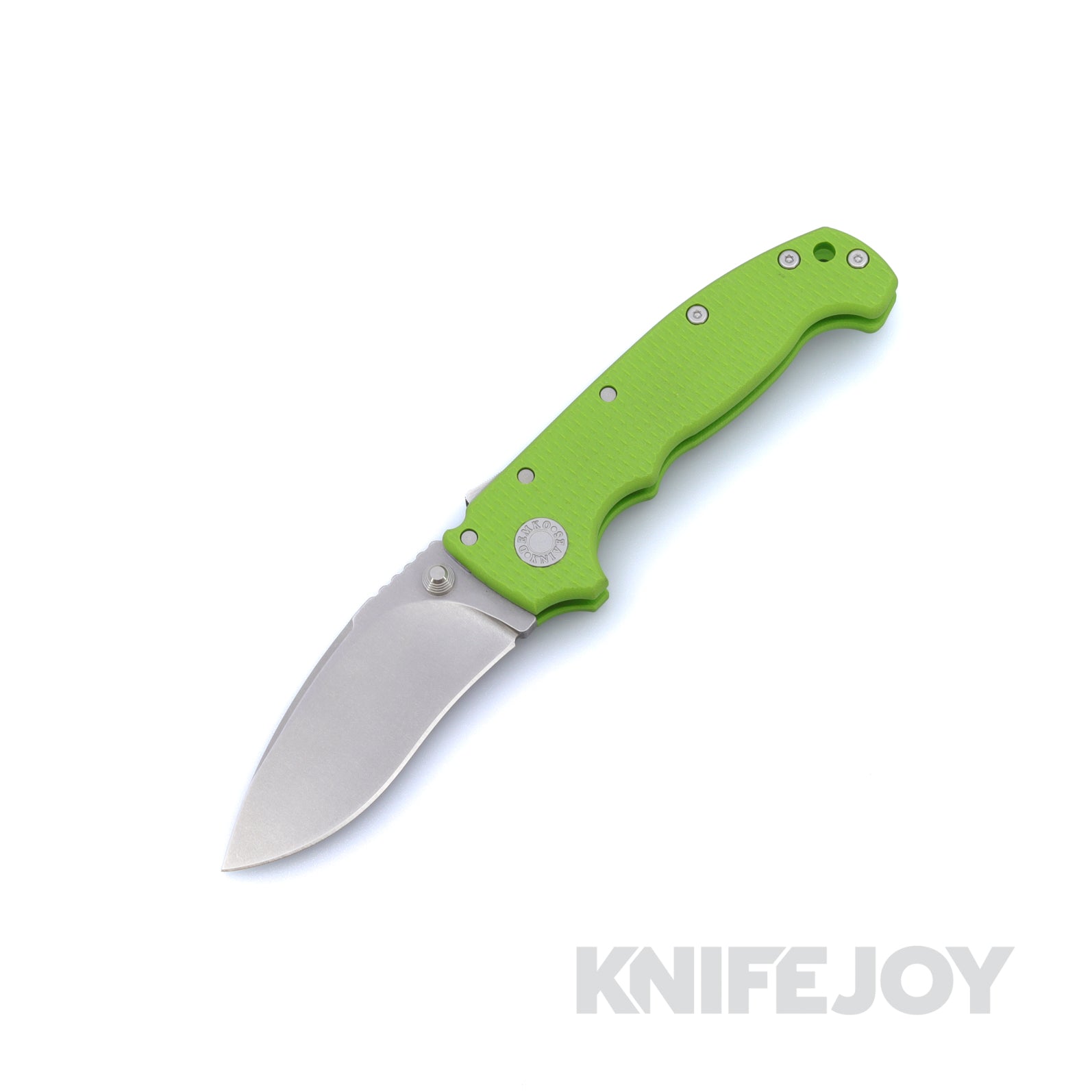 Demko Knives MGAD20 CPM-3V Kopis Neon Green G10 Handle