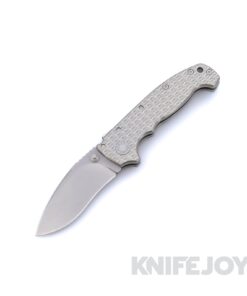 Demko Knives MGAD20 CPM-3V Kopis Titanium Chainmail Handle