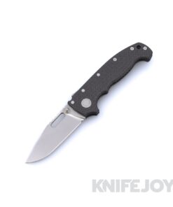 Demko Knives MGAD20I Slim Clip Point Nitro-X7 Blade with Black Machine Textured G10 Handles