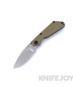Mick Strider Custom Knives SnG Stonewashed Magnacut Blade with CC Ranger Green G10 Handle