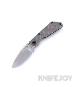 Mick Strider Custom Knives SnG Stonewashed Magnacut Blade with Titanium Double Gunner Grip Handle
