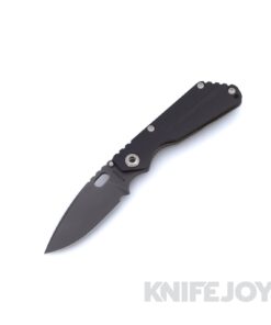 Mick Strider Custom Knives SnG Black 20CV Blade with CC Black G10 Handle
