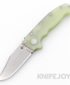 Demko Knives AD20 KnifeJoy Exclusive Bowie 20CV No Slot Blade with Natural G10 Handles