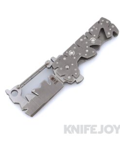 RichMade Knives Large Zombie Killer Folder 440C Blade with Titanium Handles and Standoffs