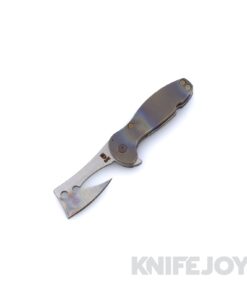 RichMade Knives Small Ratchet Folder AEB-L Stainless Steel Blade with Titanium Handles