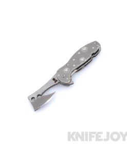 RichMade Knives Small Fat Ratchet Folder 154CM Stainless Steel Blade with Titanium Handles