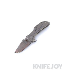 RichMade Knives Slow Poke 440C Blade with Titanium Handles and Aluminum Backspacer