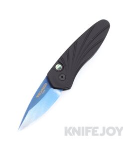 Pro-tech Knives 2937-SB Sprint 3D Carved Black Handle /Sapphire Blue S35VN Blade Knife