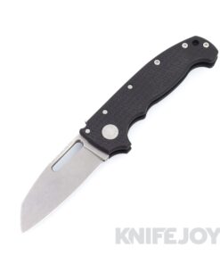 Demko Knives MGAD20 Shark Foot 20CV Blade with Black Machine Textured G10 Handles