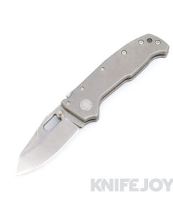Demko Knives AD20 Compact Spear Point Magnacut Blade with All Titanium Smooth Handles