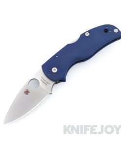 Spyderco C41GPCBL5 Native 5 with SPY27 Blade and Cobalt Blue G10 Handles