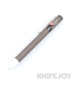 Tactile Turn KnifeJoy Exclusive Standard Bolt Action Pen with Bright Red Bolt and Reindeer Brown Cerakote