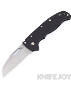Demko Knives AD20.5D2PPBG10-SF D2 Shark Foot Blade with Peel Ply Black G10 Handles