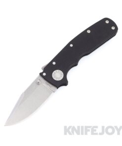 Demko Knives AD20.5SC20CVBLKG10-CP Shark Cub 20CV Clip Point Blade with Black G10 Handles