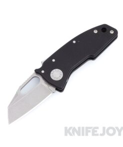 Demko Knives AD20.5NS20CVBLKG10-SF Nano-Shark 20CV Shark Foot Blade with Black G10 Handles