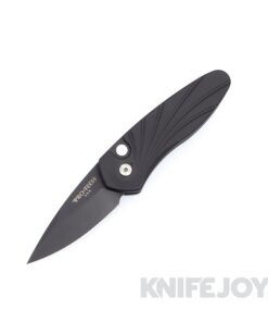 Pro-tech Knives 2937 Sprint Auto with DLC S35VN Blade and 3D Carved Black Handle