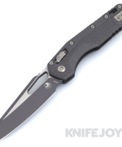 MICROTECH Standard Issue 210T-1PMCSG MSI RAM-LOK Folder Single Edge Sniper Gray Cerakote Sheepsfoot Blade with Grey Injection Molded Tri-Grip Handles