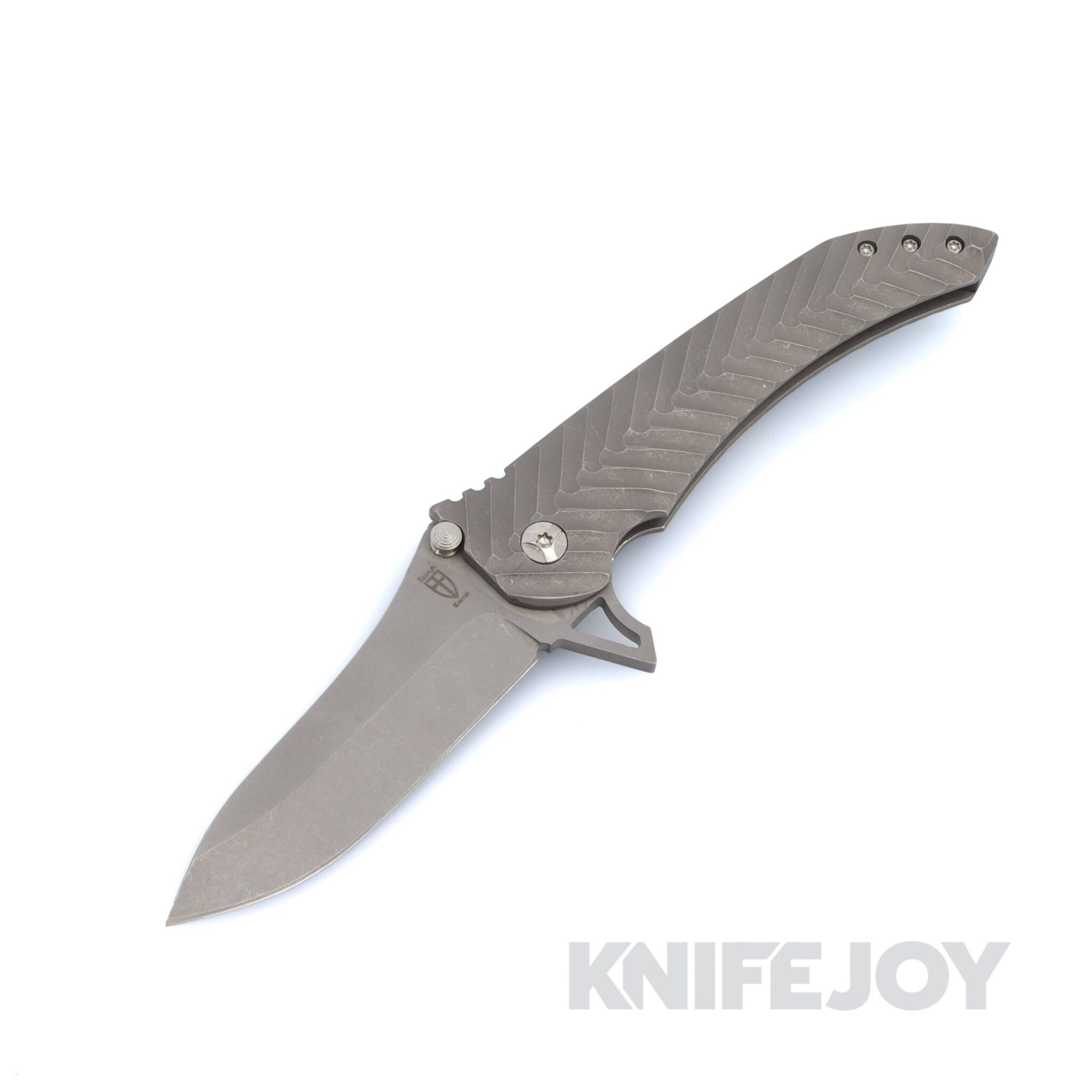 Zermeno Knives Custom Pointman Model with Titanium Scales and S30V Blade