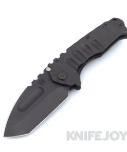 Medford Knives Praetorian Ti S35VN DLC Tanto Blade with DLC "Predator" Handles and DLC Hardware