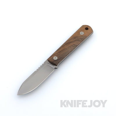 Boker Knives 120748 BFF Packlite Lucas Burnley Designed Fixed Blade Magnacut Blade with Walnut Handle and Kydex Sheath