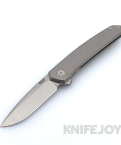Pena X-Series Cobra Flipper Satin M4 Blade with Bead Blasted Titanium Scales