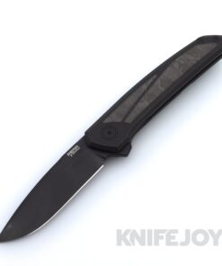 Pena X-Series Cobra Flipper PVD M4 Blade with PVD Titanium / Black Dunes Fat Carbon Inlay Scales