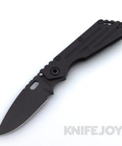 Mick Strider Knives Performance Series SMF with Black Chromium Nitrate Magnacut Blade and Black Titanium Handle
