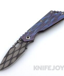 Mick Strider Knives Performance Series SMF with Ghost Blasted Magnacut Blade and Titanium Handle