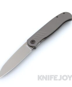 Trevor Burger Custom Knives TBC-ATLAS44 Atlas SFL Wharncliffe Satin Blade with Titanium Handles and Hardware
