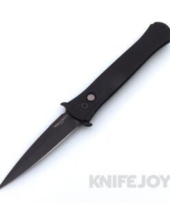 Pro-tech Knives 1921-LTD Large Don with Black Spearpoint Blade and Full 3D Black Handles